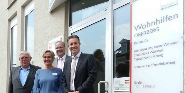 Sozialminister Laumann besucht die Wohnhilfen Oberberg Minister besucht Wohnhilfen Oberberg