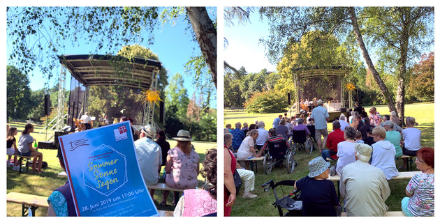 Gottesdienst im Freien: Sommer-Sonne –Segen Gottesdienst im Freien