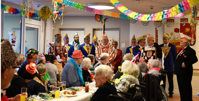 Karnevalsfeier im Thomas-Müntzer-Haus und Albert-Schweitzer-Haus in Michaelshoven