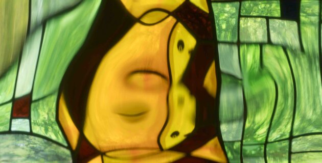 Ansicht des Kirchenfenster 