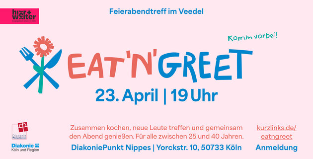 Logo der Veranstaltung Eat'n' Greet