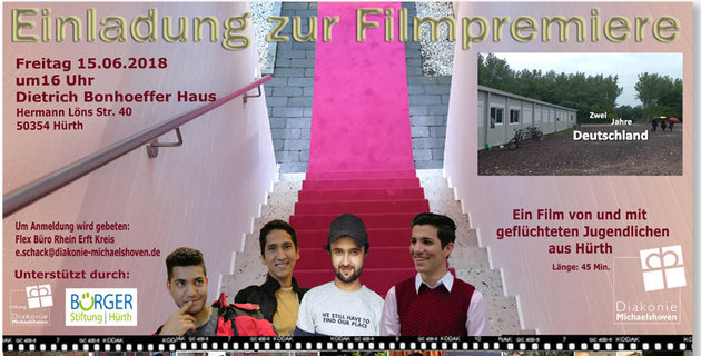 Filmpremiere im Dietrich-Bonhoeffer-Haus Fimpremiere "Zwei Jahre Deutschland"