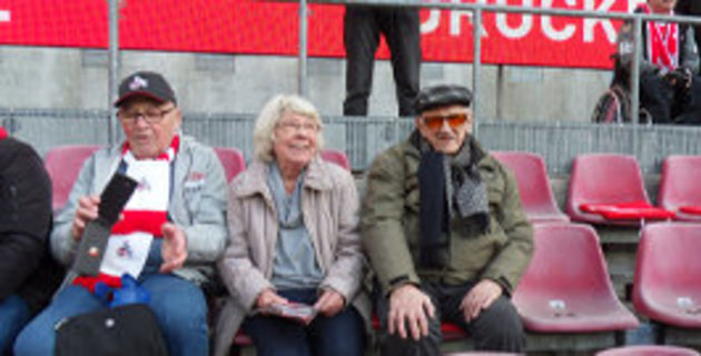 1.FC Köln lädt Senioren zu einem Heimspiel ein Senioren beim FC