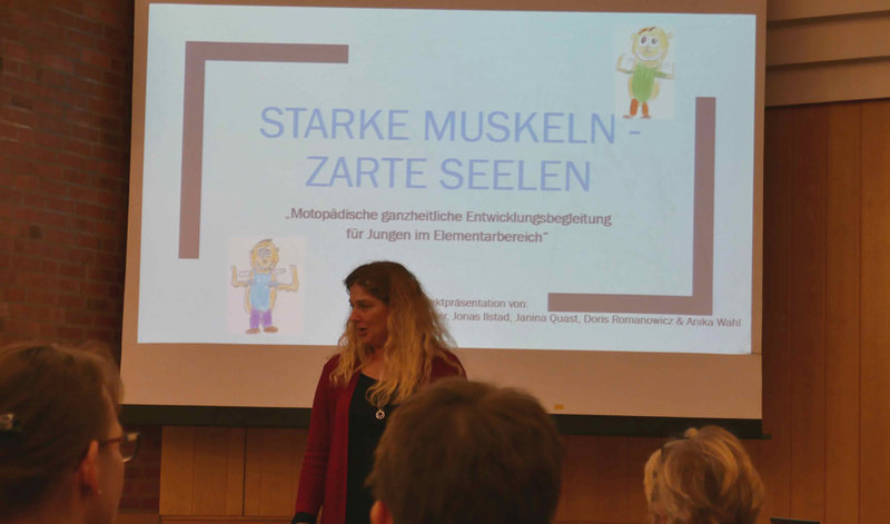 Projektpräsentation Motopädie "Starke Muskeln – Zarte Seelen".