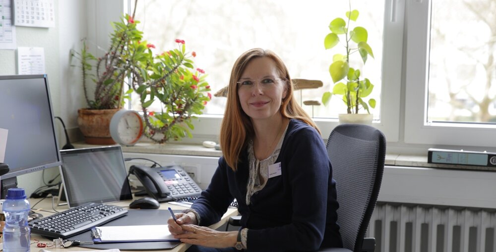 Psychologin Isabel Kapner in ihrem Büro