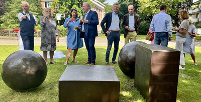 Skulptur Ansgar Nierhoff Drei ideale Räume