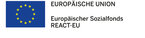 Logo Europäische Union – Europäischer Sozialfonds REACT-EU