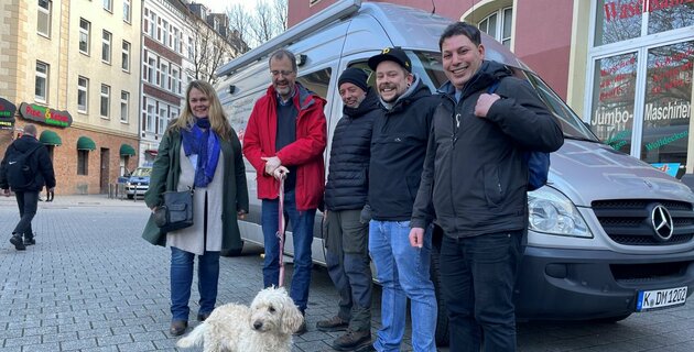 Kölner Beratungsbus für obdachlose Menschen Kölner Beratungsbus für obdachlose Menschen