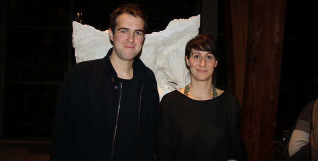 Die beiden Gewinner des Förderpreises für Skulptur 2016 der Diakonie Michaelshoven