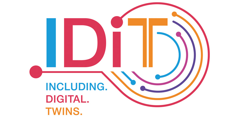 IDiT – INCLUDING.DIGITAL.TWINS. Logo von IDiT – INCLUDING.DIGITAL.TWINS.