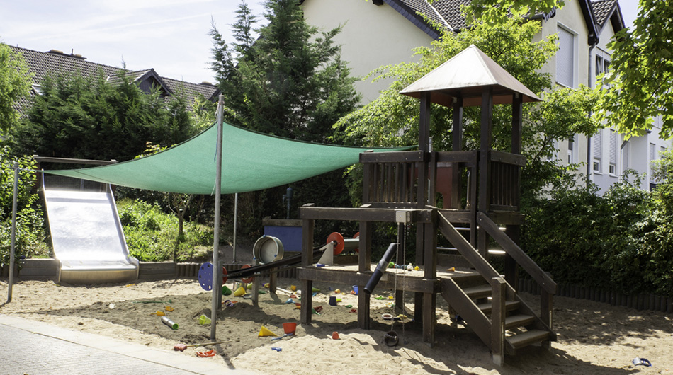 Kita Pusteblume in Wesseling Garten