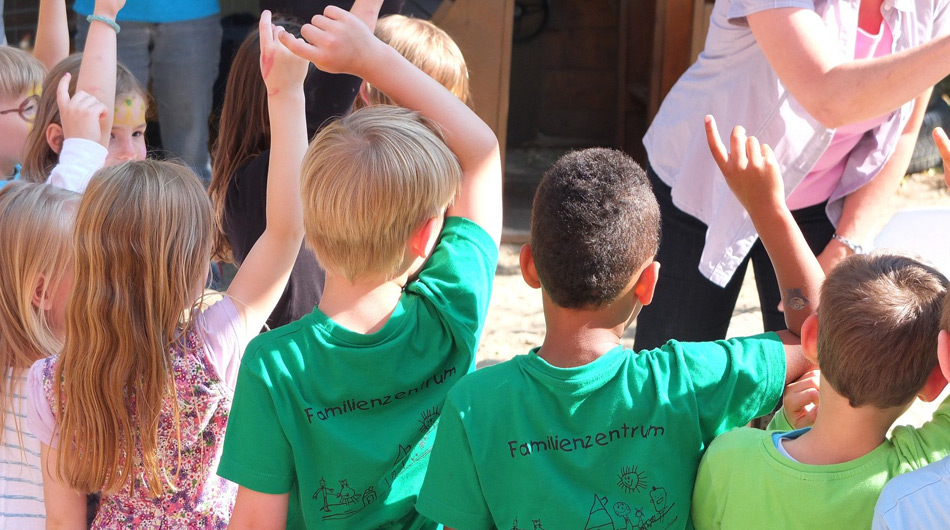 Familienzentrum Waldwichtel (interkulturell) Kinder im Familienzentrum Waldwichtel in Pulheim.