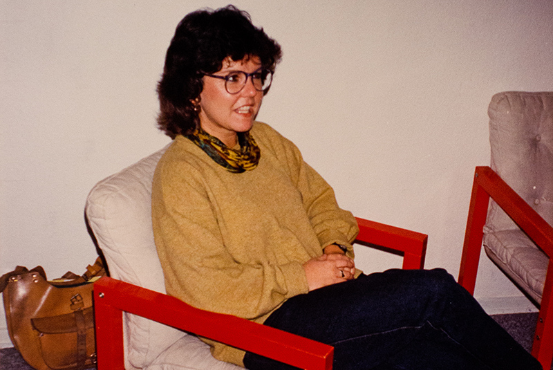 Sylvia Arndt im Elisabeth-Fry-Haus Sylvia Arndt im Elisabeth-Fry-Haus