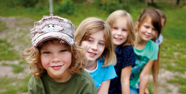 Kinder aus der Kinder- und Jugendhilfe