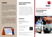 Vorschau: Psychologischer Fachdienst im Berufsförderungswerk Köln