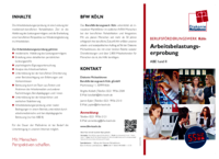Vorschau: Arbeitsbelastungserprobung im Berufsförderungswerk Köln